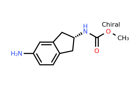 CAS 256397-63-4 | (R)-Methyl (5-amino-2,3-dihydro-1H-inden-2-yl)carbamate