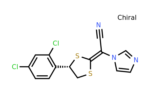 CAS 256424-63-2 | (S,E)-2-(4-(2,4-Dichlorophenyl)-1,3-dithiolan-2-ylidene)-2-(1H-imidazol-1-yl)acetonitrile
