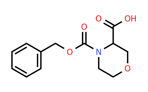 CAS 256446-67-0 | 4-Cbz-morpholine-3-carboxylic acid