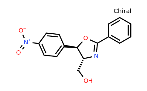 CAS 256475-85-1 | ((4R,5R)-5-(4-Nitrophenyl)-2-phenyl-4,5-dihydrooxazol-4-yl)methanol