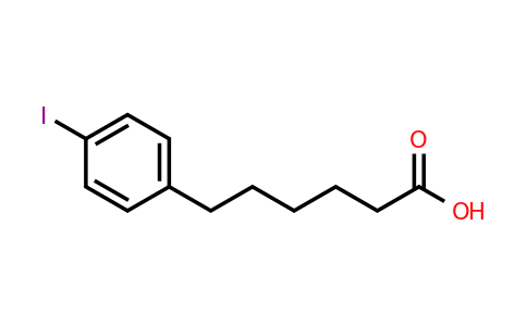 CAS 256486-41-6 | 6-(4-Iodophenyl)hexanoic acid