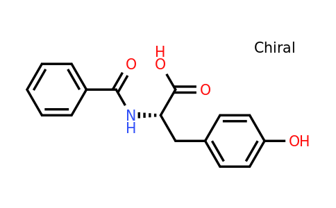 CAS 2566-23-6 | (S)-2-Benzamido-3-(4-hydroxyphenyl)propanoic acid