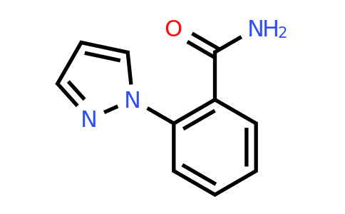 CAS 25660-61-1 | 2-(1H-Pyrazol-1-YL)benzamide