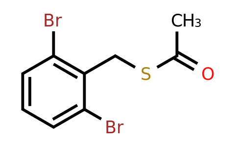 CAS 256651-54-4 | 1-{[(2,6-dibromophenyl)methyl]sulfanyl}ethan-1-one