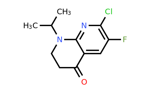 CAS 2568272-39-7 | 7-chloro-6-fluoro-1-isopropyl-2,3-dihydro-1,8-naphthyridin-4-one