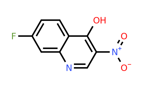 CAS 256923-33-8 | 7-Fluoro-3-nitroquinolin-4-ol