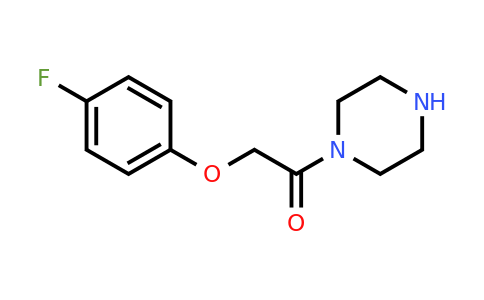 CAS 256943-72-3 | 2-(4-Fluorophenoxy)-1-(piperazin-1-yl)ethan-1-one