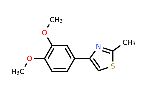 CAS 256950-42-2 | 4-(3,4-dimethoxyphenyl)-2-methyl-1,3-thiazole