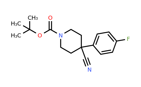 CAS 256951-79-8 | 1-Boc-4-cyano-4-(4-fluorophenyl)-piperidine