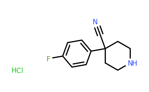 CAS 256951-80-1 | 4-(4-Fluorophenyl)piperidine-4-carbonitrile hydrochloride
