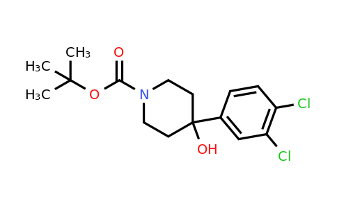 CAS 256958-81-3 | 1-Boc-4-(3,4-dichlorophenyl)-4-piperidinol