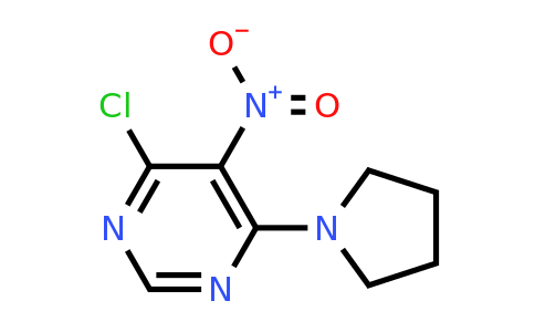 CAS 25710-26-3 | 4-Chloro-5-nitro-6-(pyrrolidin-1-yl)pyrimidine