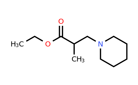 CAS 25715-41-7 | Ethyl 2-methyl-3-(piperidin-1-yl)propanoate