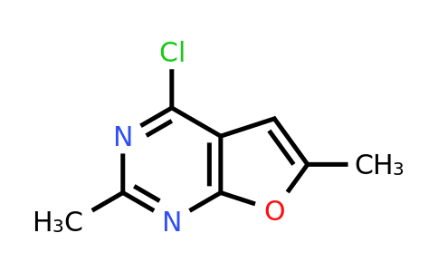 CAS 25716-58-9 | 4-chloro-2,6-dimethylfuro[2,3-d]pyrimidine