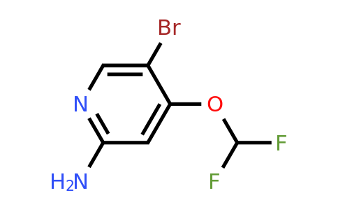CAS 2573214-19-2 | 5-bromo-4-(difluoromethoxy)pyridin-2-amine