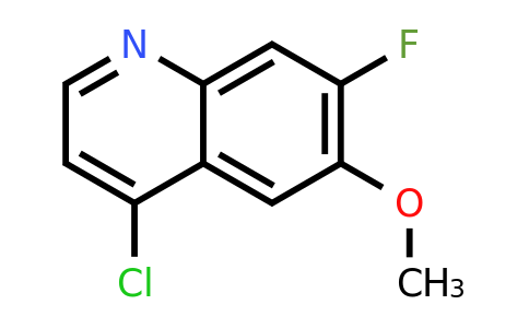 CAS 25759-94-8 | 4-Chloro-7-fluoro-6-methoxyquinoline