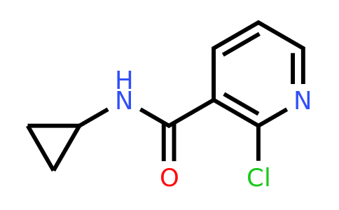 2-Chloro-N-cyclopropylnicotinamide