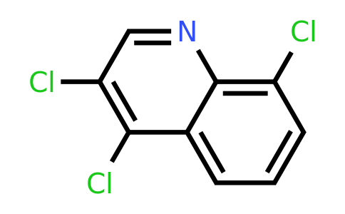 CAS 25771-77-1 | 3,4,8-Trichloroquinoline