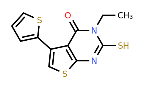 CAS 257870-40-9 | 3-ethyl-2-sulfanyl-5-(thiophen-2-yl)-3H,4H-thieno[2,3-d]pyrimidin-4-one