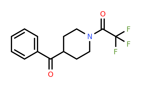 CAS 257946-67-1 | 2,2,2-Trifluoro-1-(4-benzoylpiperidin-1-yl)ethanone