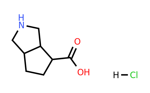 CAS 2580200-85-5 | 1,2,3,3a,4,5,6,6a-octahydrocyclopenta[c]pyrrole-4-carboxylic acid;hydrochloride