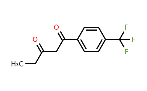 CAS 258346-70-2 | 1-[4-(Trifluoromethyl)phenyl]pentane-1,3-dione