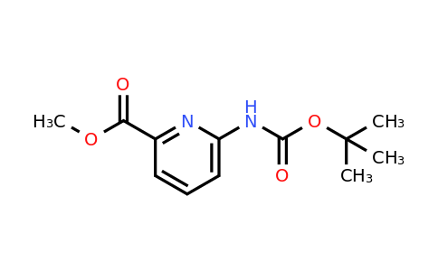 CAS 258497-48-2 | 6-[[(1,1-Dimethylethoxy)carbonyl]amino]-2pyridinecarboxylic acid methyl ester