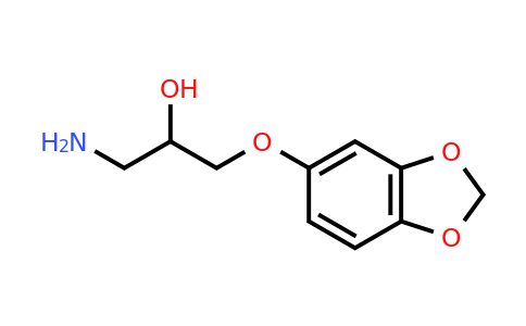 CAS 258853-83-7 | 1-Amino-3-(2H-1,3-benzodioxol-5-yloxy)propan-2-ol