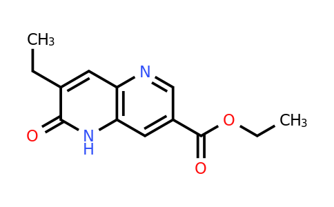 CAS 2589531-73-5 | ethyl 7-ethyl-6-oxo-5H-1,5-naphthyridine-3-carboxylate