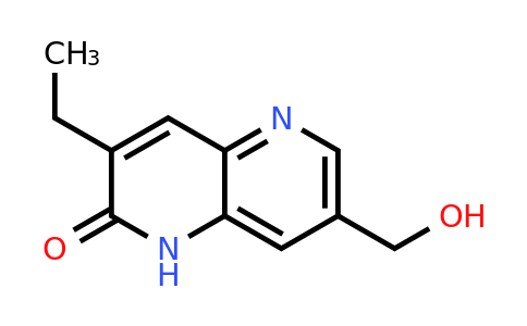 CAS 2589531-74-6 | 3-ethyl-7-(hydroxymethyl)-1H-1,5-naphthyridin-2-one