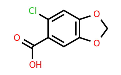 CAS 2591-26-6 | 6-Chloro-2H-1,3-benzodioxole-5-carboxylic acid