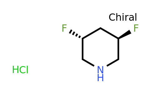 CAS 259110-61-7 | rel-(3R,5R)-3,5-Difluoropiperidine hydrochloride