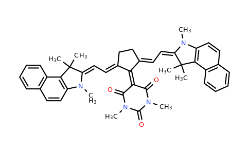 CAS 259133-57-8 | 5-(2,5-Bis(2-(1,1,3-trimethyl-1H-benzo[e]indol-2(3H)-ylidene)ethylidene)cyclopentylidene)-1,3-dimethylpyrimidine-2,4,6(1H,3H,5H)-trione
