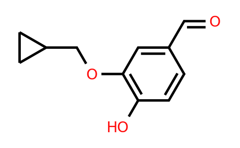 CAS 25934-52-5 | 3-(Cyclopropylmethoxy)-4-hydroxybenzaldehyde