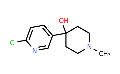 CAS 259522-22-0 | 4-(6-chloropyridin-3-yl)-1-methylpiperidin-4-ol