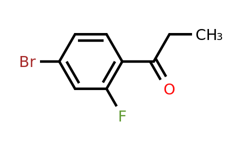 CAS 259750-61-3 | 1-(4-Bromo-2-fluorophenyl)propan-1-one