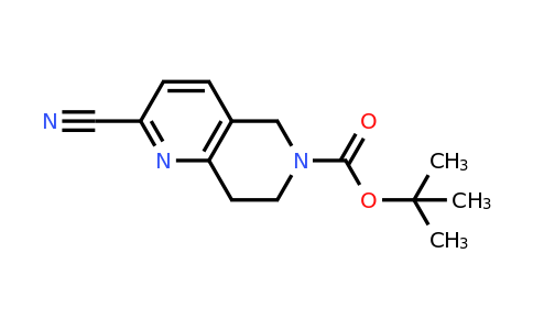 CAS 259809-46-6 | Tert-butyl 2-cyano-7,8-dihydro-1,6-naphthyridine-6(5H)-carboxylate