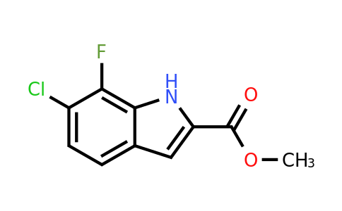 CAS 259860-06-5 | methyl 6-chloro-7-fluoro-1H-indole-2-carboxylate