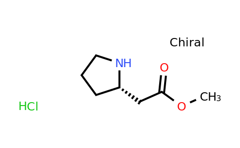 CAS 259868-83-2 | (S)-Methyl 2-(pyrrolidin-2-yl)acetate hydrochloride