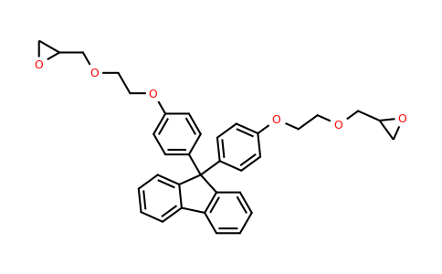 CAS 259881-39-5 | 2,2'-((((((9H-Fluorene-9,9-diyl)bis(4,1-phenylene))bis(oxy))bis(ethane-2,1-diyl))bis(oxy))bis(methylene))bis(oxirane)
