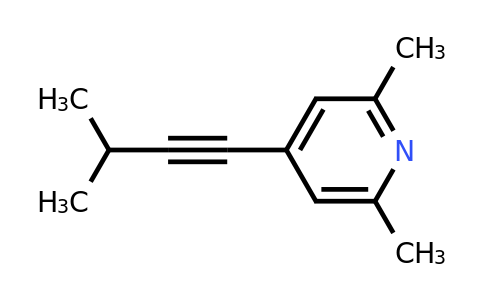 CAS 2602374-33-2 | 2,6-dimethyl-4-(3-methylbut-1-ynyl)pyridine