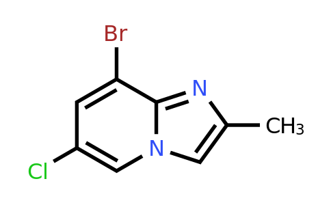CAS 2602460-36-4 | 8-bromo-6-chloro-2-methyl-imidazo[1,2-a]pyridine