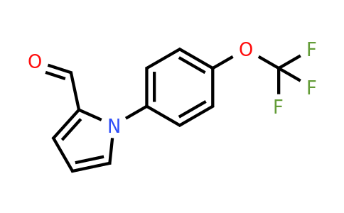 CAS 260442-97-5 | 1-(4-(Trifluoromethoxy)phenyl)-1H-pyrrole-2-carbaldehyde