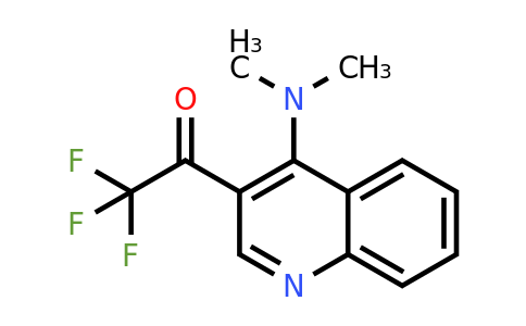 CAS 260444-63-1 | 1-(4-(Dimethylamino)quinolin-3-yl)-2,2,2-trifluoroethanone