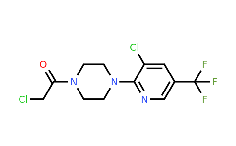 CAS 260553-15-9 | 2-chloro-1-{4-[3-chloro-5-(trifluoromethyl)pyridin-2-yl]piperazin-1-yl}ethan-1-one