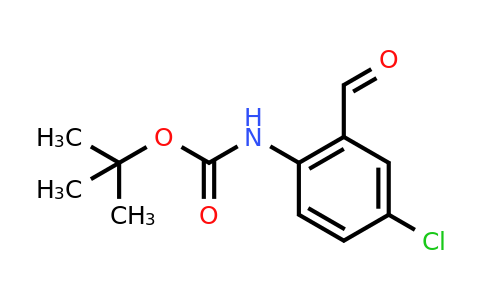 CAS 260559-52-2 | (4-Chloro-2-formyl-phenyl)-carbamic acid tert-butyl ester
