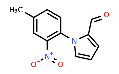 CAS 260802-64-0 | 1-(4-Methyl-2-nitrophenyl)-1H-pyrrole-2-carbaldehyde