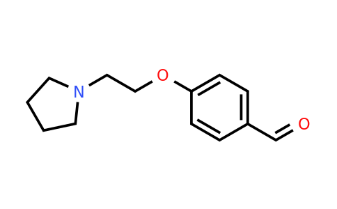 CAS 26116-47-2 | 4-[2-(Pyrrolidin-1-yl)ethoxy]benzaldehyde