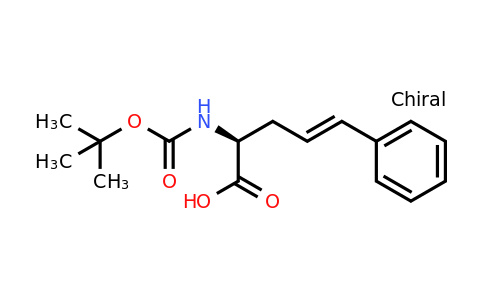 (S)-2-(Boc-amino)-5-phenyl-4-pentenoic acid
