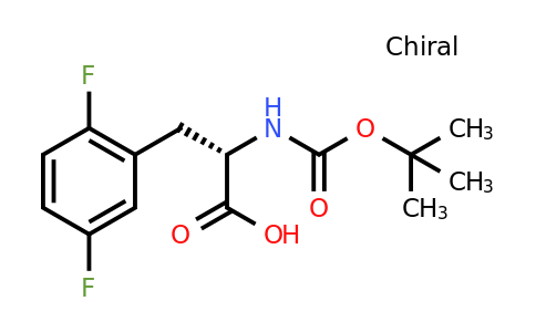 CAS 261165-16-6 | (2S)-3-(2,5-Difluorophenyl)-2-[(tert-butoxy)carbonylamino]propanoic acid